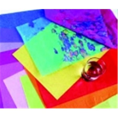 SPECTRA Spectra 12 x 18 in. Deluxe Bleeding Recyclable Art Tissue Paper - Scarlet; Pack 50 214845